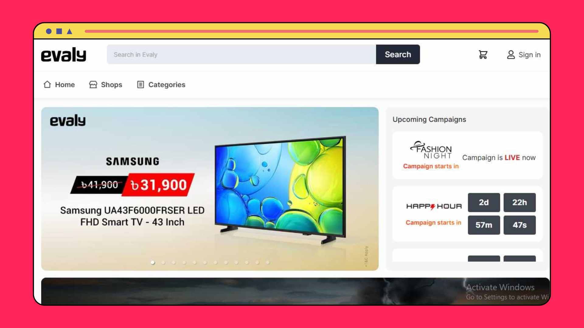 evaly daraz Ecommerce Website