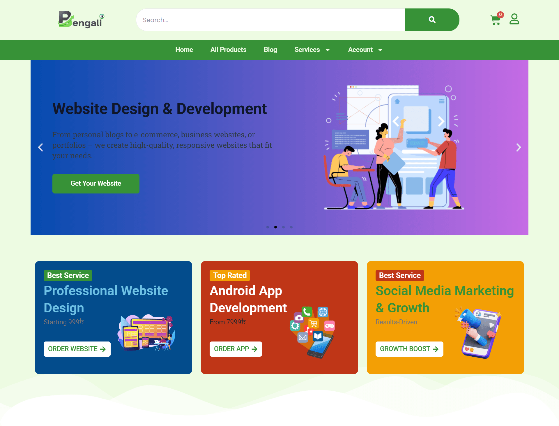 Bengali IT (Digital Product Selling & It Survice Selling)